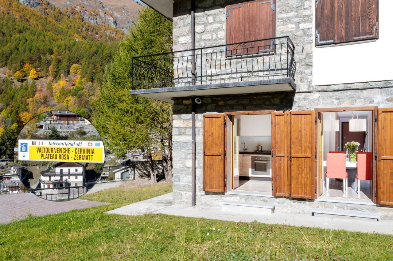 Hellochalet - Maison Rue De La Neige - Family Ski Holiday Walking Distance Skirun And Gondola Valtournenche Εξωτερικό φωτογραφία